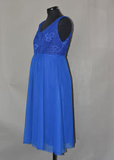 Umstands-Kleid Vivien Blau