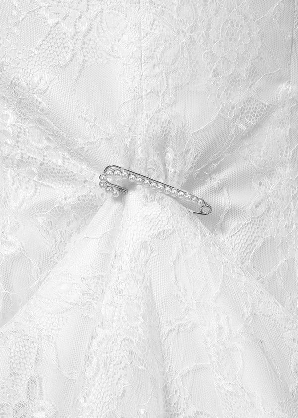 Perlen-Schleppennadel für Hochzeitskleider