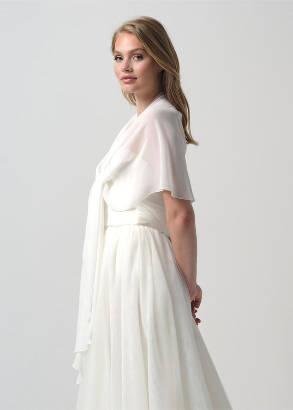 Spitzenkleid Umstands-Hochzeitskleid Helena 400901