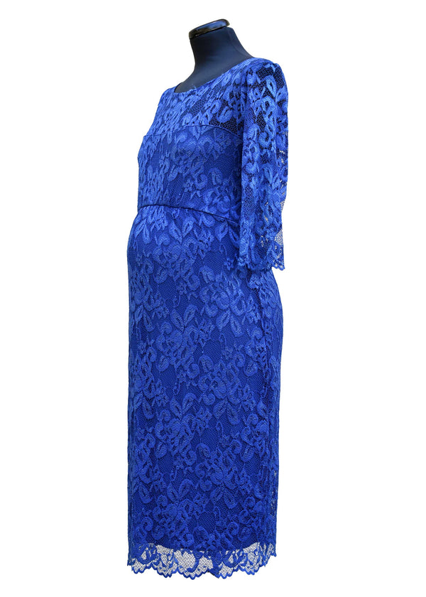 Umstands-Kleid Amelia Blau
