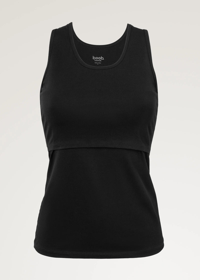 Still-Tanktop schwarz