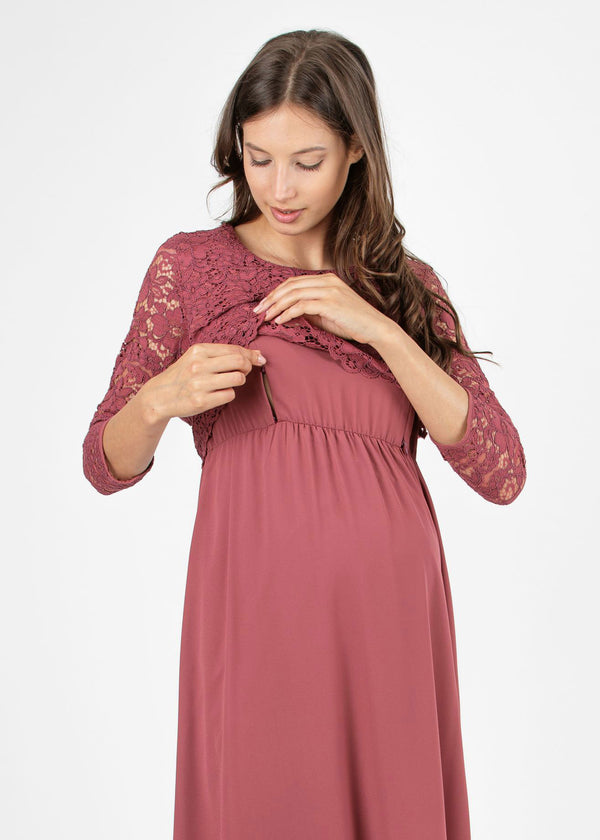 Umstands und Still-Kleid Eleonora Rosa