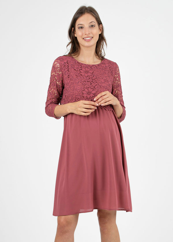 Umstands und Still-Kleid Eleonora Rosa