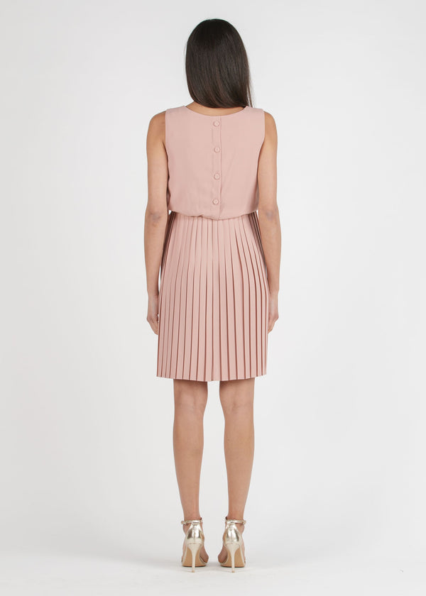 Umstands- und Stillkleid BIANCA altrosa