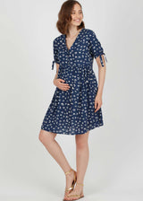 Umstands-Kleid Chloe Blau