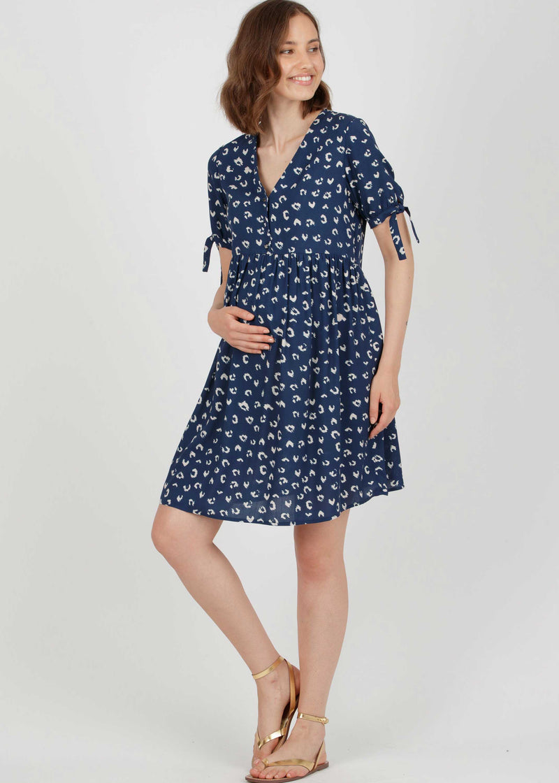 Umstands-Kleid Chloe Blau