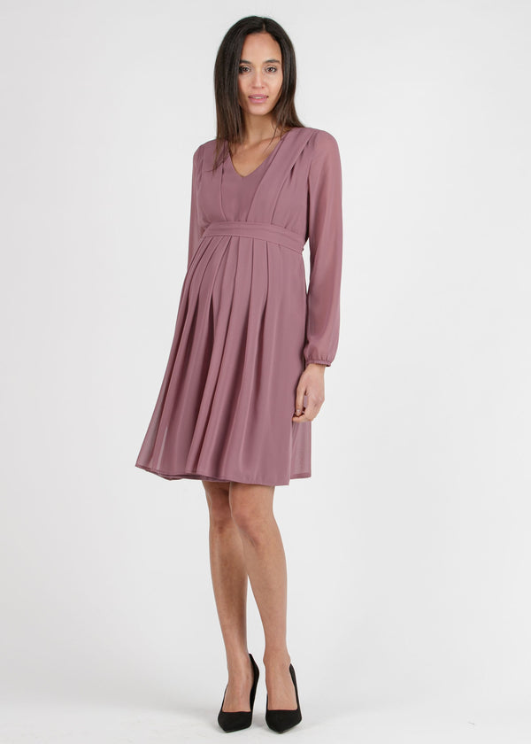 Umstands- und Stillkleid SARA rosa