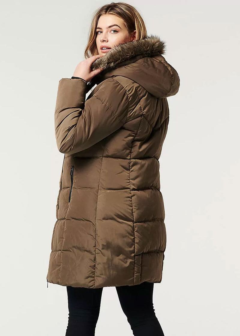 Umstands-/Babytragejacke Anna braun