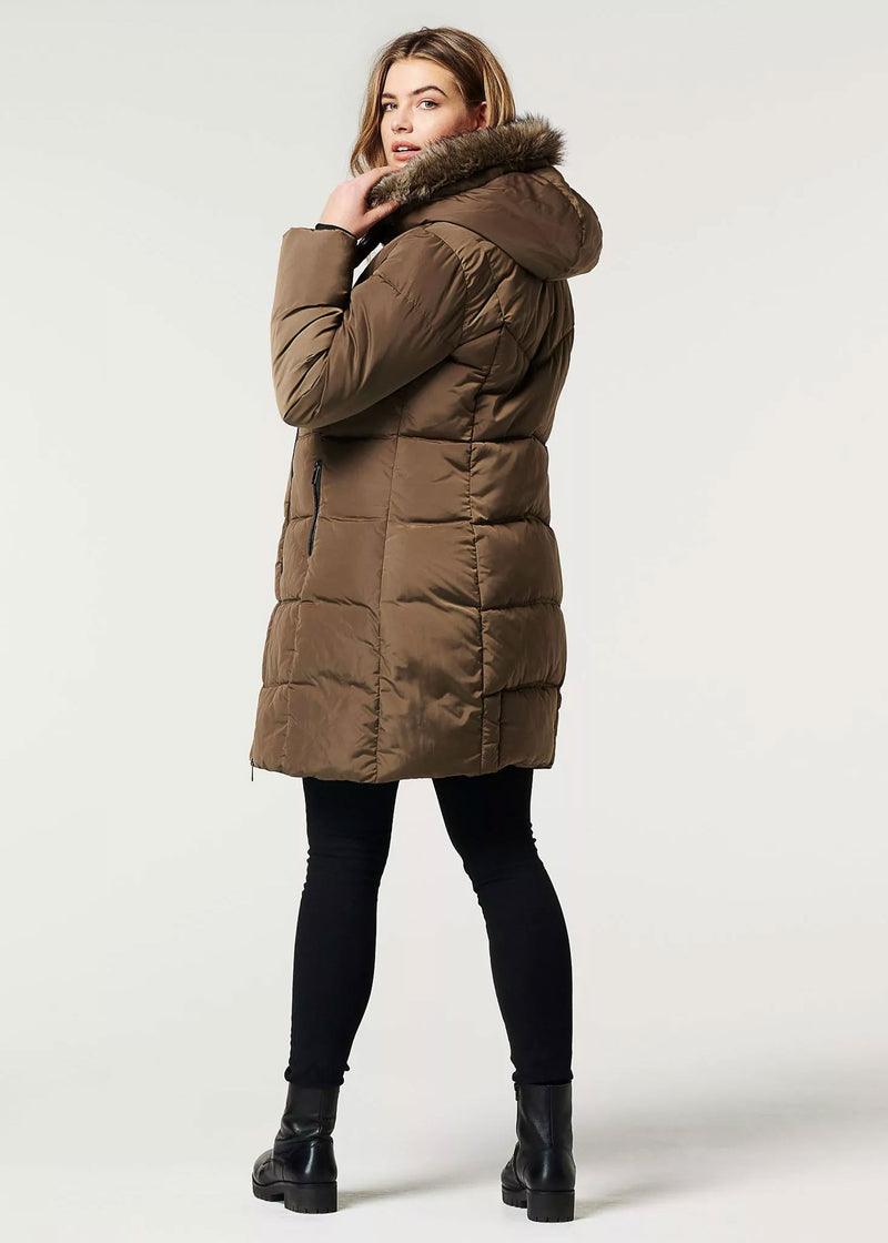 Umstands-/Babytragejacke Anna braun