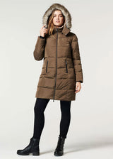 Umstands-/Babytragejacke Anna braun