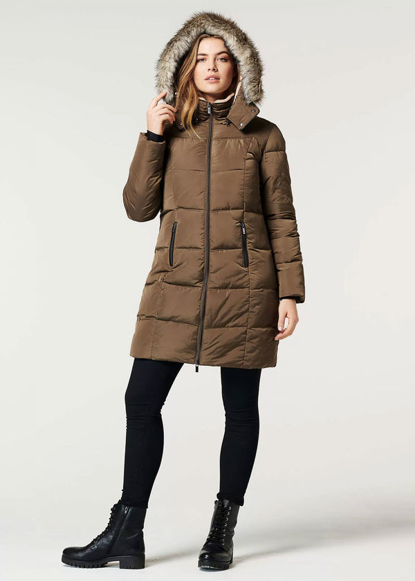 Umstands-/Babytragejacke Anna braun