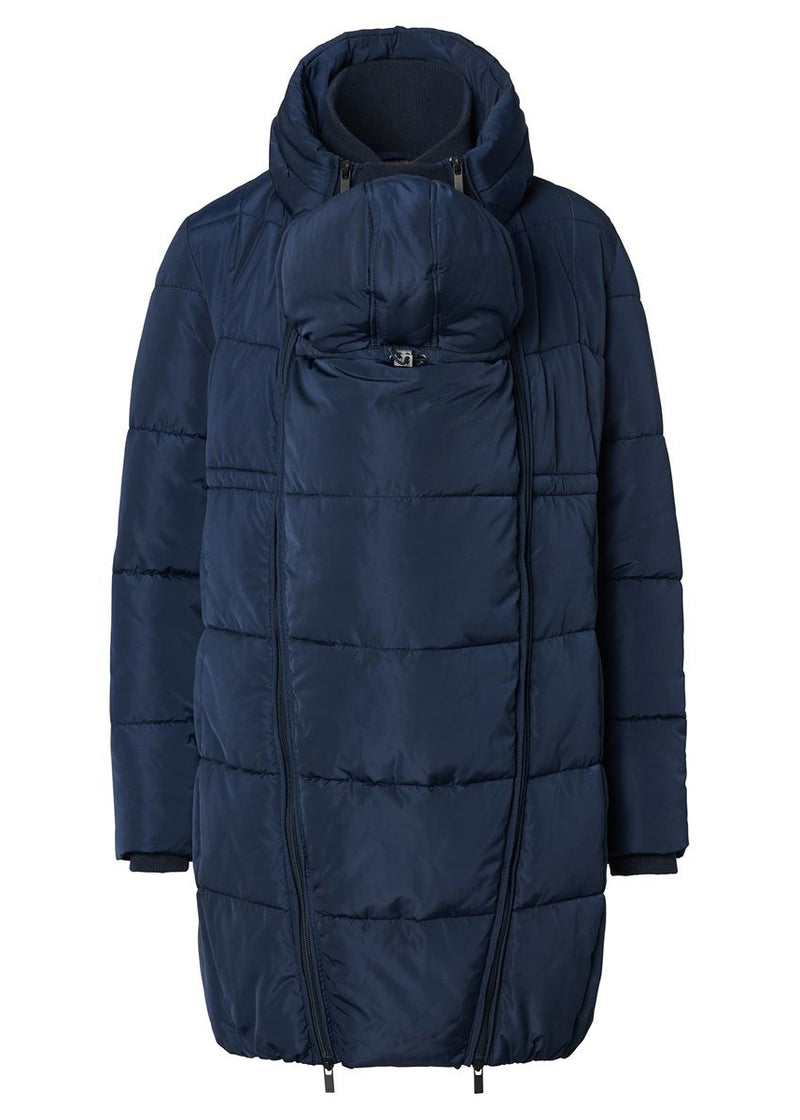 Umstands-/Babytragejacke Richwood blau