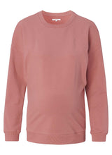 Still- und Schwangerschafts-Pullover mit versteckter Stillfunktion - seitliche Reissverschlüsse