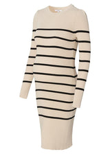 Umstands-Strickkleid Vena Beige
