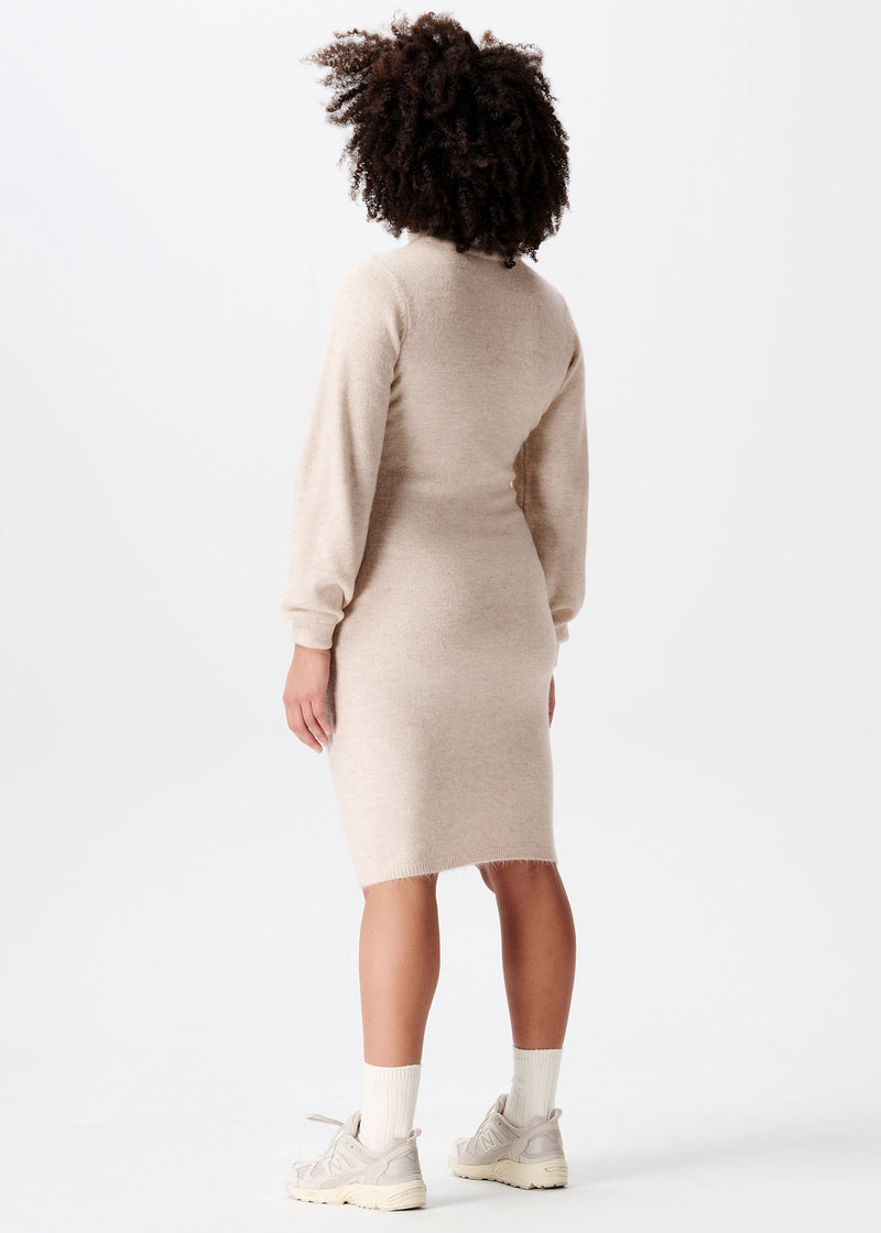 Umstands-Strickkleid Mico beige