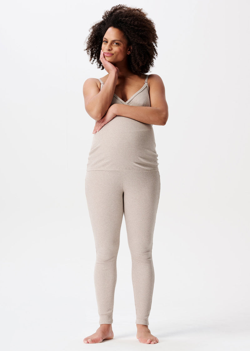 Umstands-Pyjamahose Gabri beige