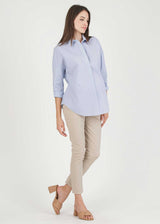 Umstands-Bluse OLIVIA R Hellblau