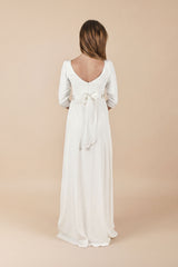 Beverly lang Umstands-Hochzeitskleid Elfenbein