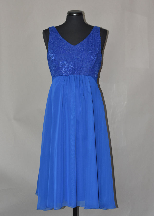 Umstands-Kleid Vivien Blau