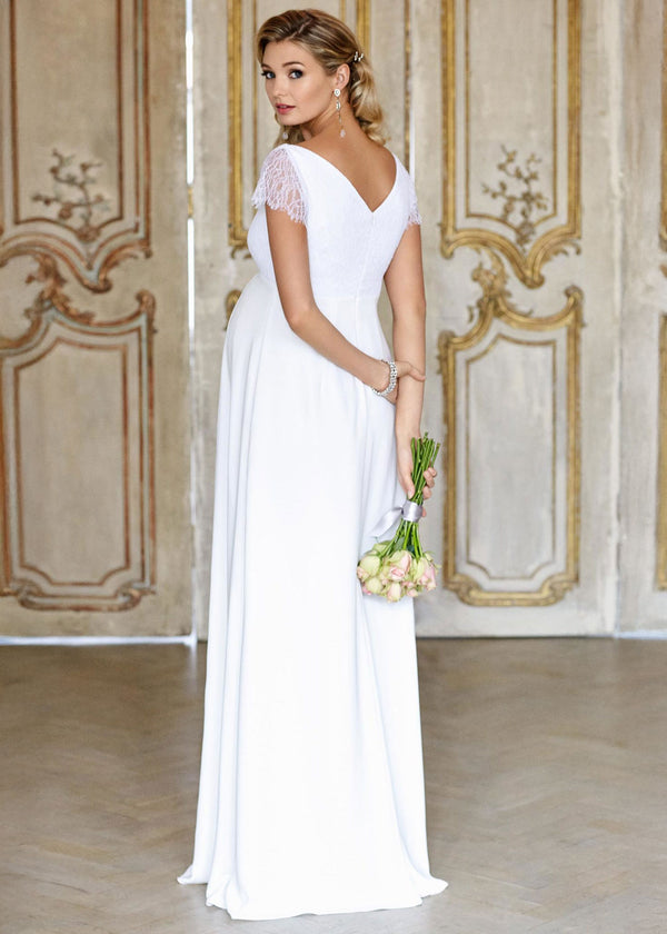 Umstands-Hochzeitskleid Eleanor