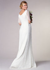 Umstands-Hochzeitskleid Evie