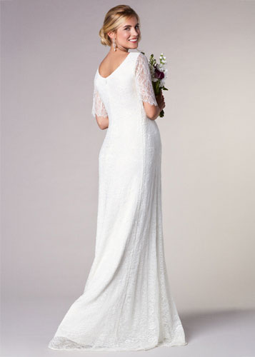 Umstands-Hochzeitskleid Evie
