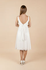 Umstands-Hochzeitskleid Fiona Kurz