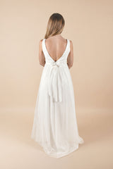 Umstands-Hochzeitskleid Fiona lang