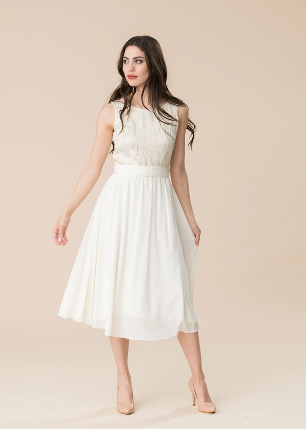 Spitzen-/Seiden-Hochzeitskleid *Beverly*