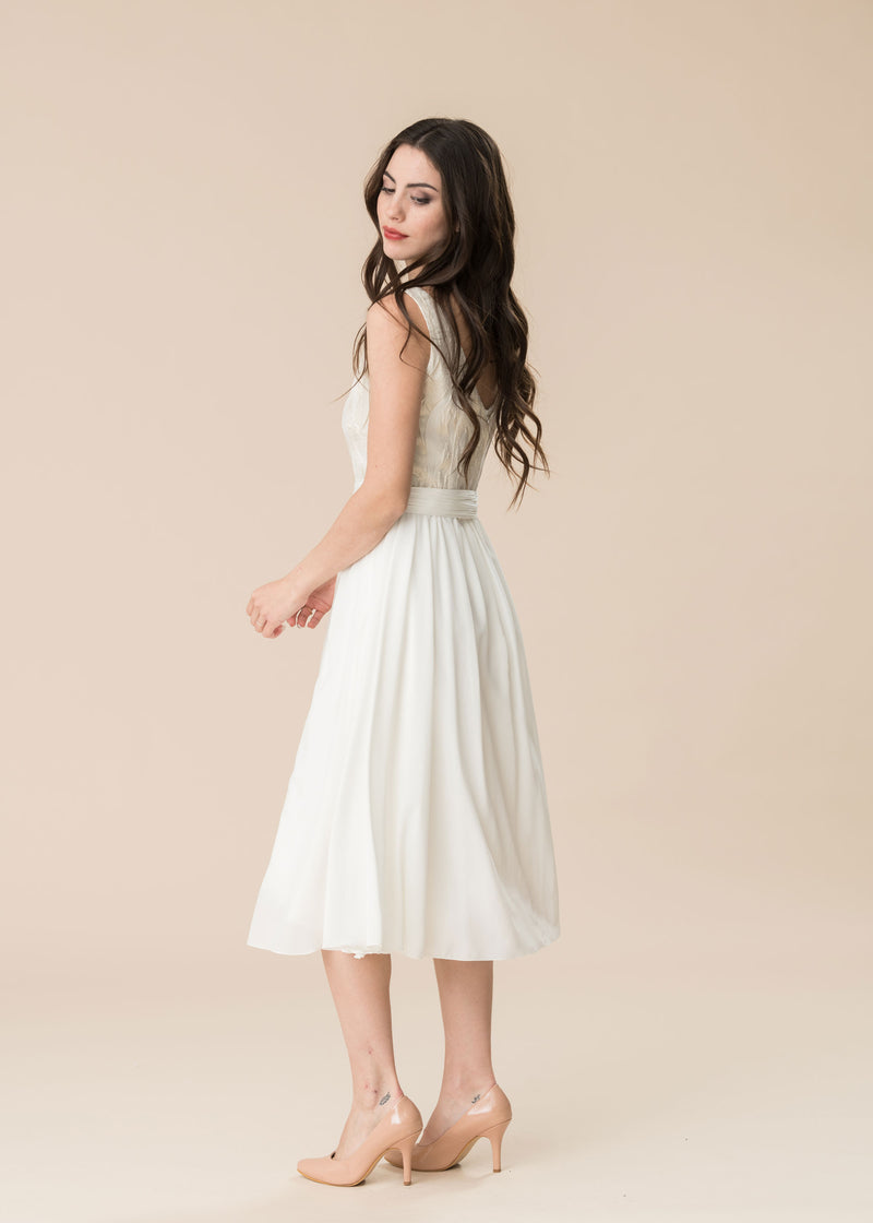 Spitzen-/Seiden-Hochzeitskleid *Beverly*