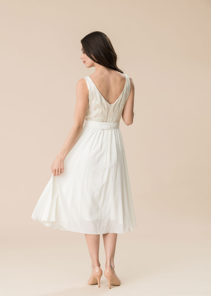 Spitzen-/Seiden-Hochzeitskleid *Beverly*