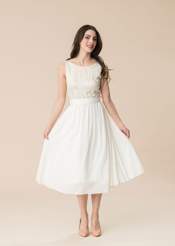 Spitzen-/Seiden-Hochzeitskleid *Beverly*