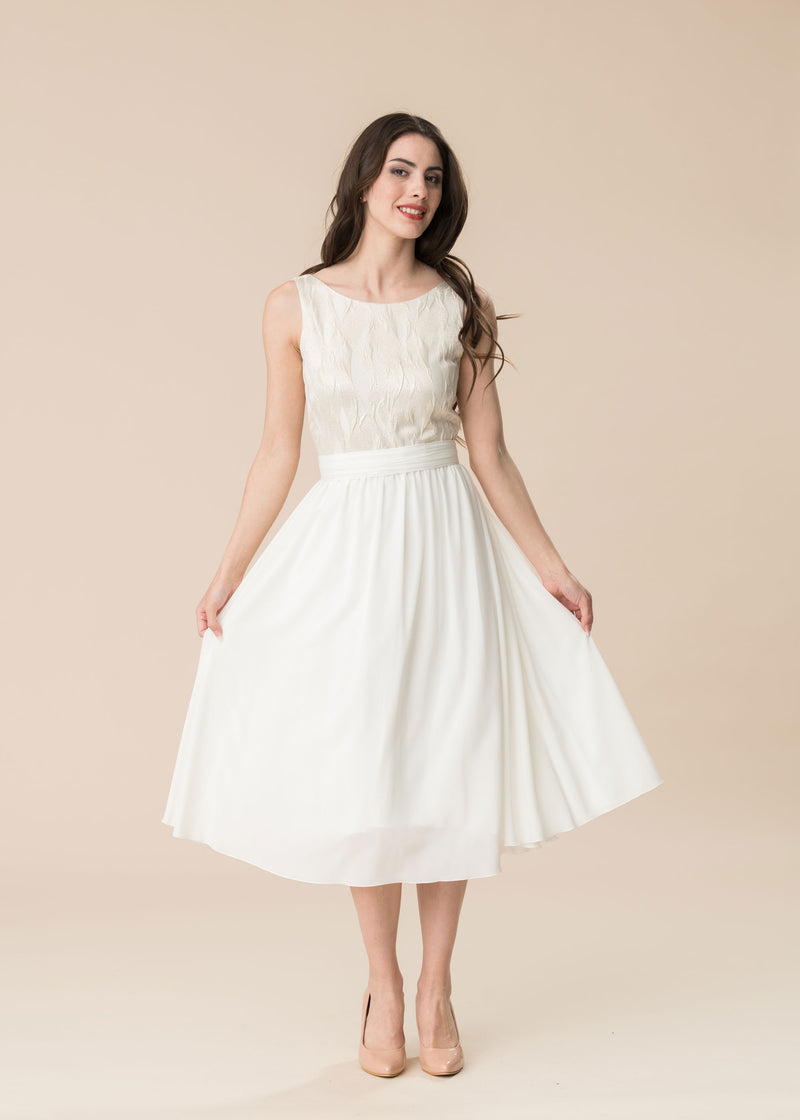 Spitzen-/Seiden-Hochzeitskleid *Beverly*