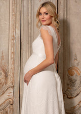Umstands-Hochzeitskleid KRISTIN lang