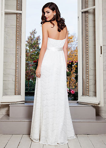 Umstands-Hochzeitskleid Olivia