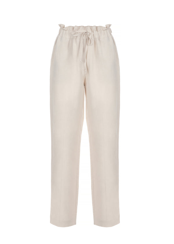 Umstands-Leinenhosen Isac Beige