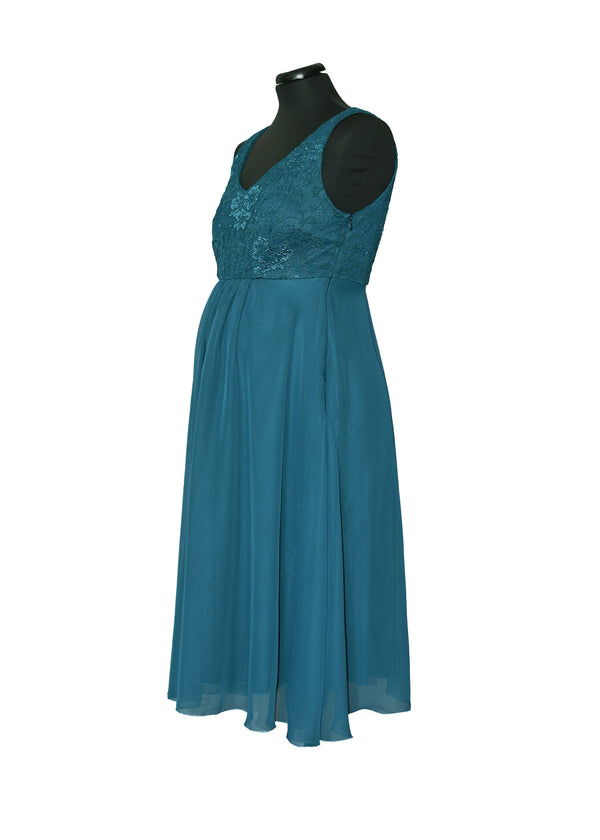 Umstands-Kleid Vivien Grün