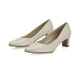 Brautschuhe aus Leder mit 5cm Absatz