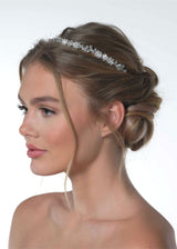 Diadem silberfarben