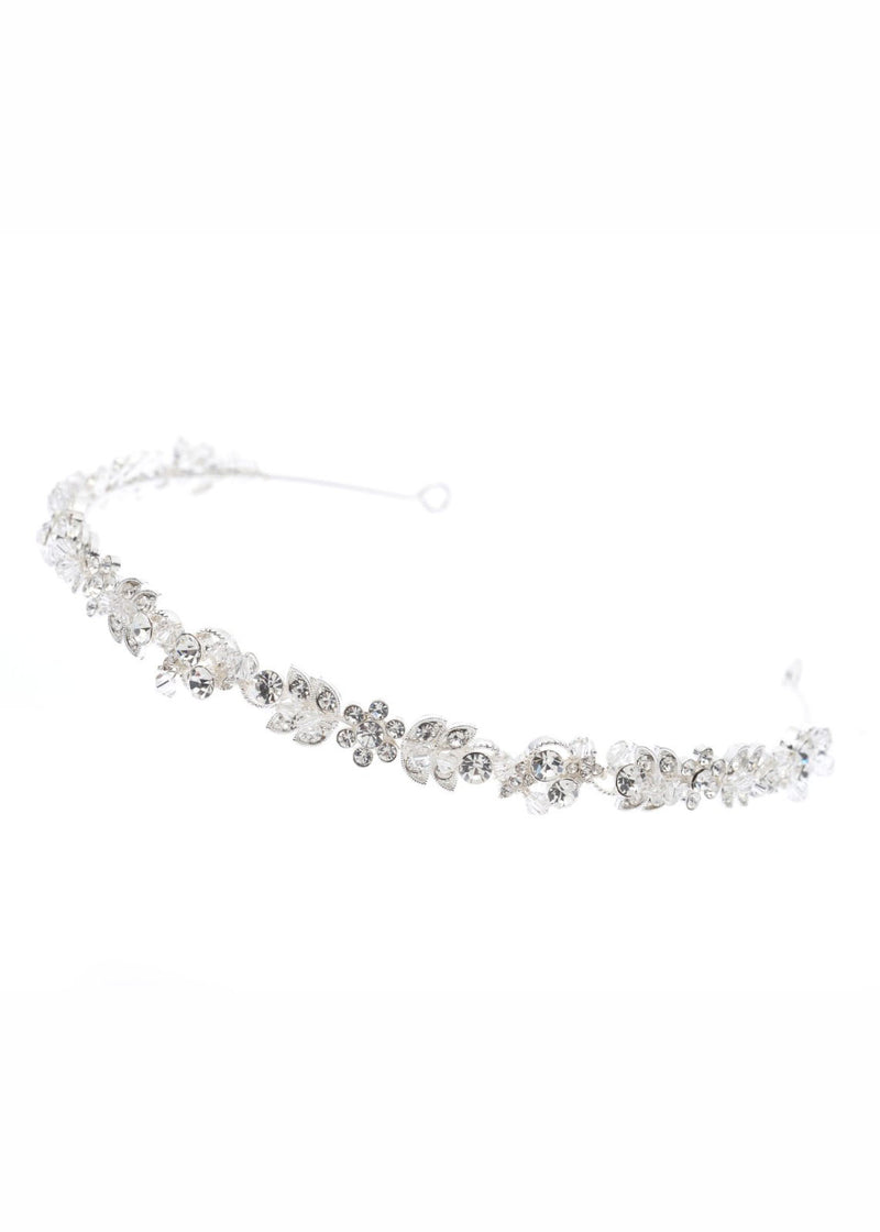 Diadem silberfarben
