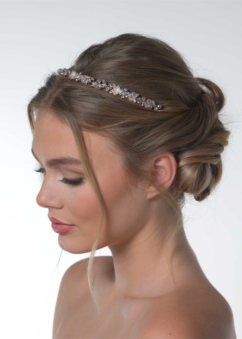 Diadem rosegoldfarben