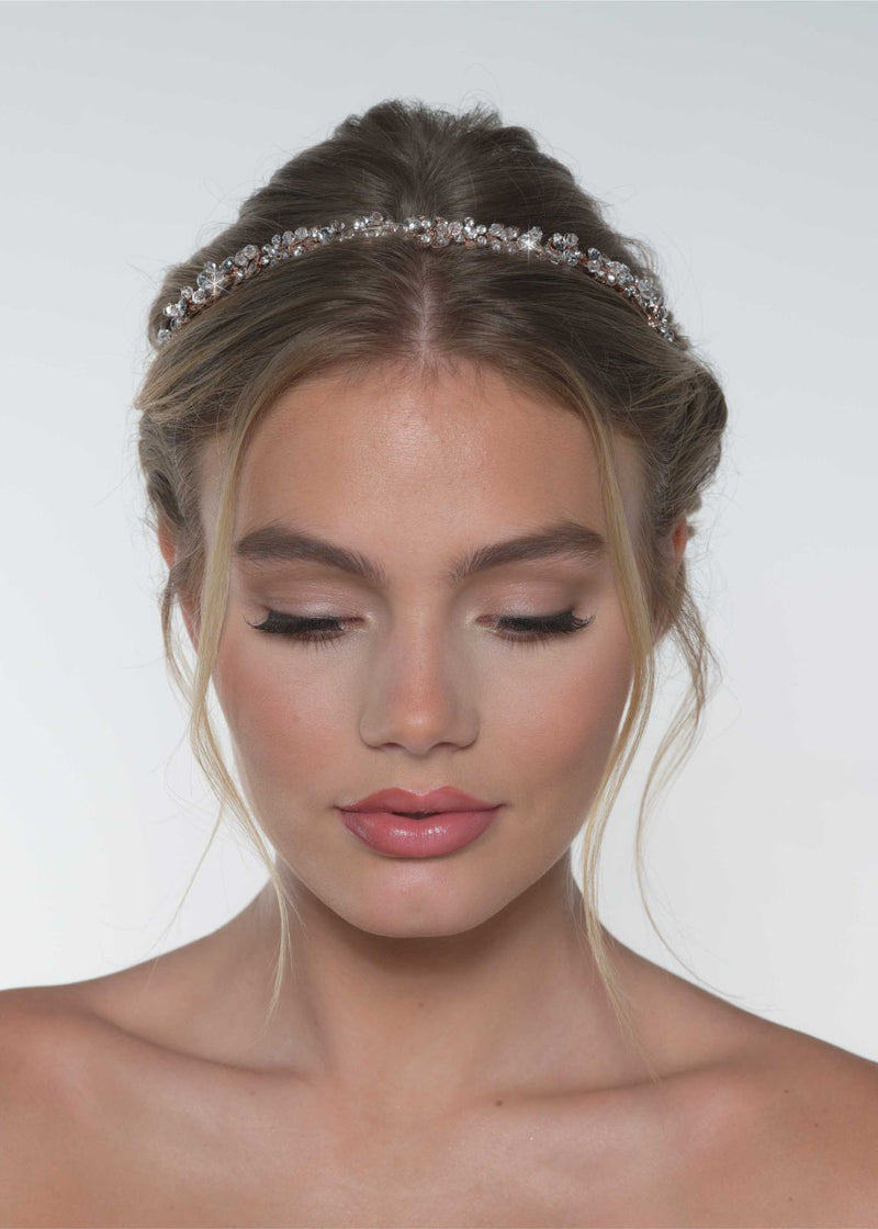 Diadem rosegoldfarben