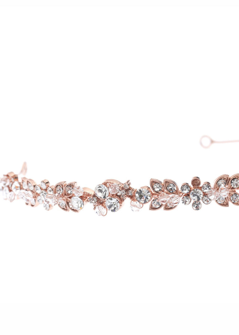 Diadem rosegoldfarben