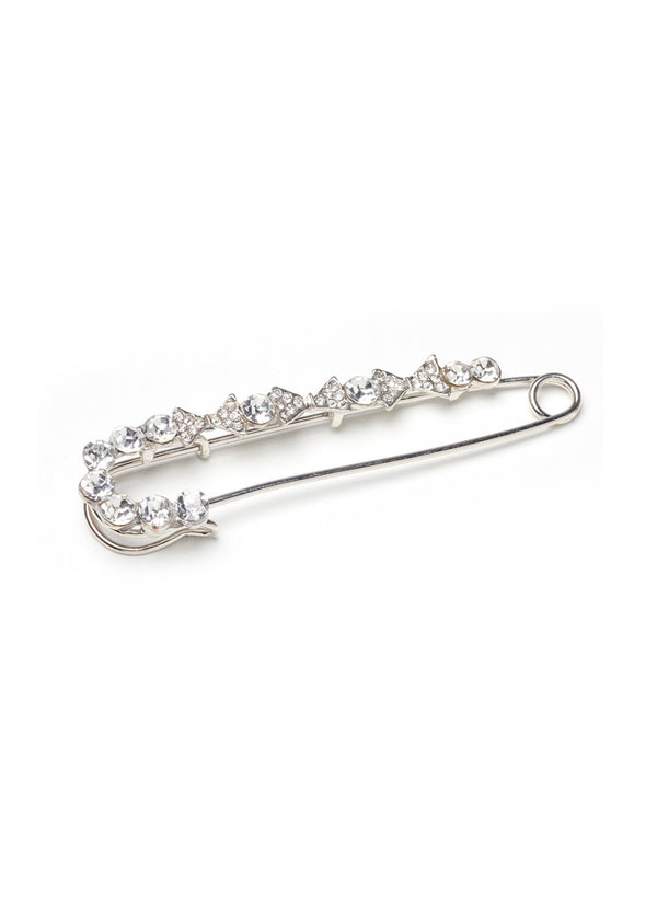 Schleppennadel mit Strass