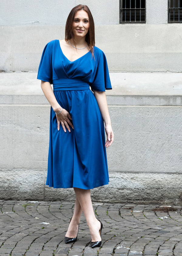 Cocktail-Kleid *Stella* blau