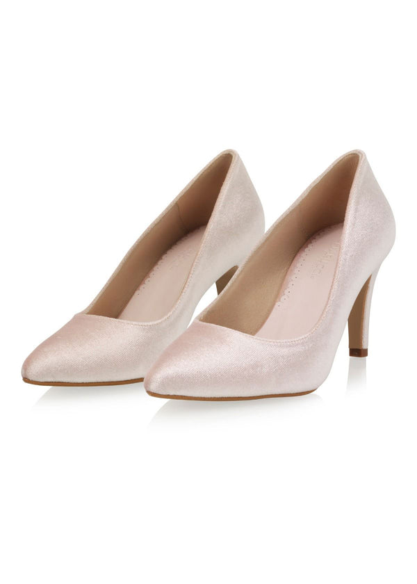 Braut- und Festschuhe in Rosa
