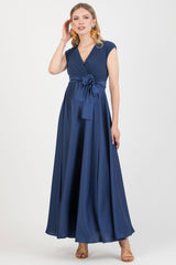 Festliches Umstandskleid Lucrezia navy