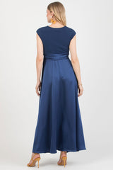 Festliches Umstandskleid Lucrezia navy