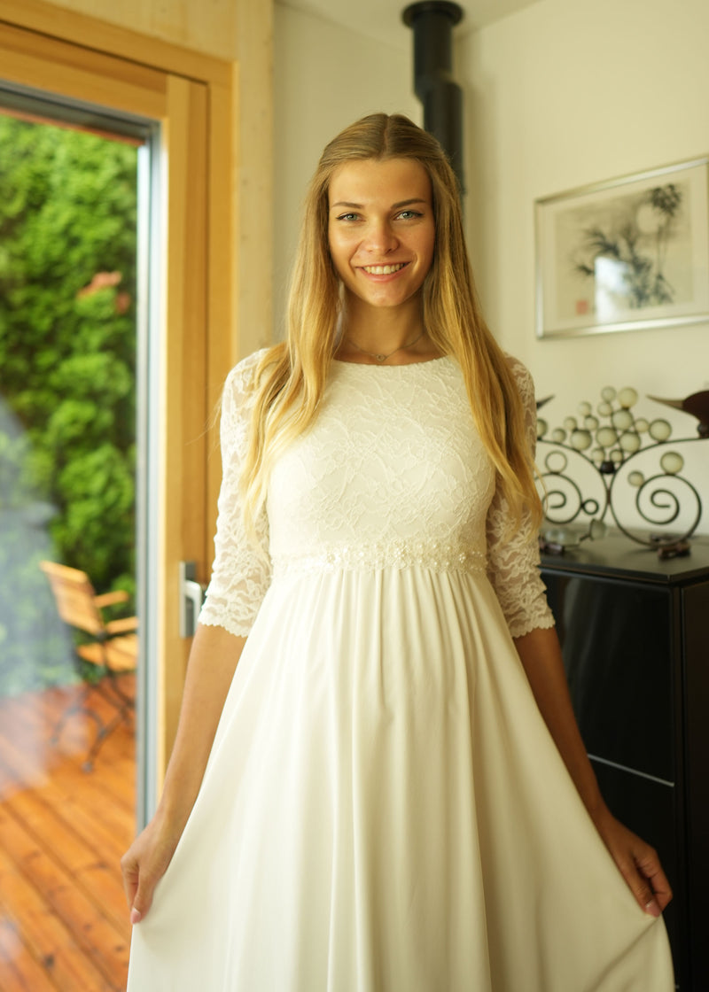 Umstands-Hochzeitskleid Beatrice