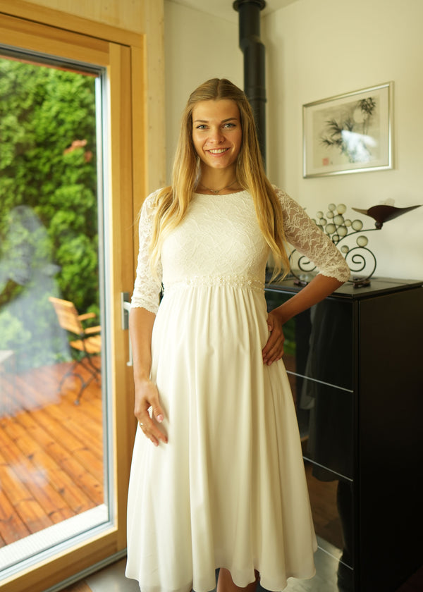 Umstands-Hochzeitskleid Beatrice